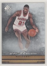 2013-14 SP Authentic Canvas Collection Dominique Wilkins #CC-1 HOF 05vs