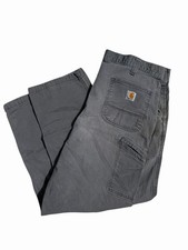 Carhartt 102291-253 40x30 Rugged Flex Relaxed Fit Canvas Work Pant Dark Khaki