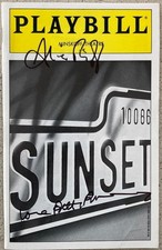 BETTY BUCKLEY Alice Ripley Signed Playbill Sunset Boulevard 1996 Blvd Broadway