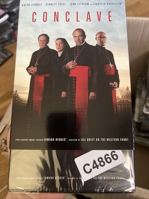 Conclave (DVD) Movie About Selecting A New Pope, Stanley Tucci, Ralph Fiennes