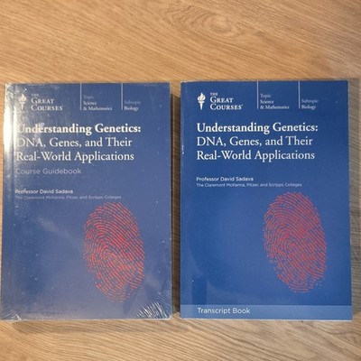The Great Courses Understanding Genetics DNA Genes & World Applications 4 DVD