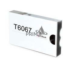T6067 220ml Nero Chiaro Cartuccia Compatibile Con Plotter Epson Stylus Pro4800,4
