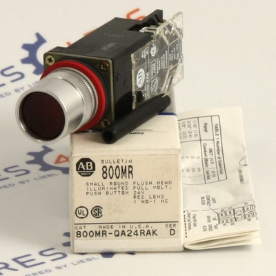 Allen Bradley Bel. Drucktaster 800MR-QA24RAK Ser.D OVP
