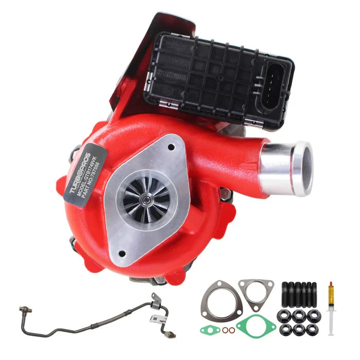 GEN1 High Flow Turbo Charger With Genuine Oil Feed Pipe For Ford Transit 2.2L