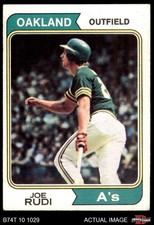 1974 Topps #264 Joe Rudi Athletics 4 - VG/EX