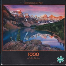 Chip Phillips 1000 Pc Buffalo Games Jigsaw Puzzle Mountains On Fire