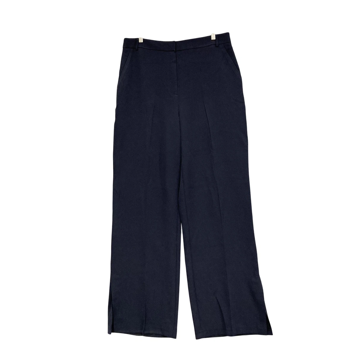 tall women's dress pants 34 inseam Pull on Slim in Black High rise and slim fit for a sleek Long Tall Sally NWT Wide