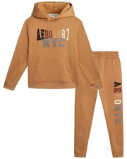 Boys Sweatsuit - 2 Piece Athletic Pullover Hoodie Sweatshirt and Boys Jogger ...