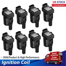 8pcs Round Ignition Coil Pack For 2003-2004 Cadillac Seville 4.6l C1251 Uf262 8pcs Round Ignition Coil Pack For 2003-2004 Cadillac Seville 4.6l C1251 Uf262