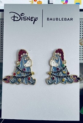 Baublebar Disney  Pooh's Eeyore with lights  Stud Earrings  NEW