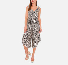 Vince Camuto Women Unlined Tie Strap Waistless Wide Leg Jumpsuit M 90 91322B932