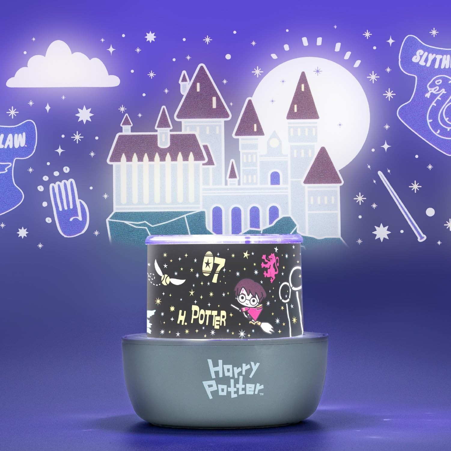 Harry Potter Projection Light - Officially Licensed 12,2 cm, Purple - Image 2
