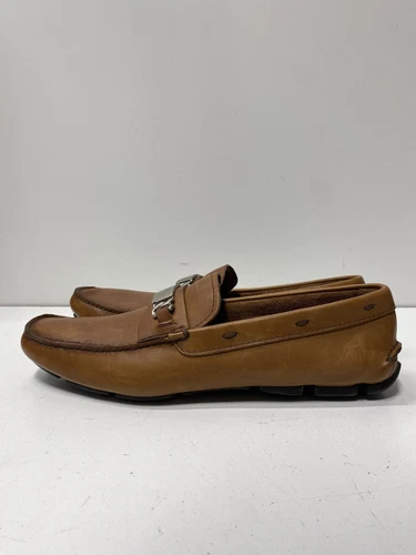 Mocassins Prada en cuir marron homme taille 8