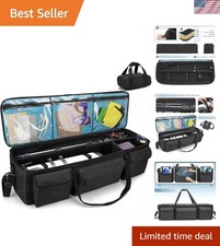 Versatile Telescope Carry Bag - 40.8 Soft Case with Secure Buckles Pockets