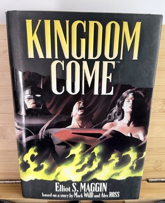 KINGDOM COME DC ELSEWORLDS NOVEL HC 1ST PRINT 1998 MARK WAID ALEX ROSS VF-/+