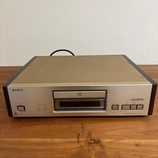 SONY CDP-R3 Vintage High End CD Player Rare Wood Side Panel Tested Working JP