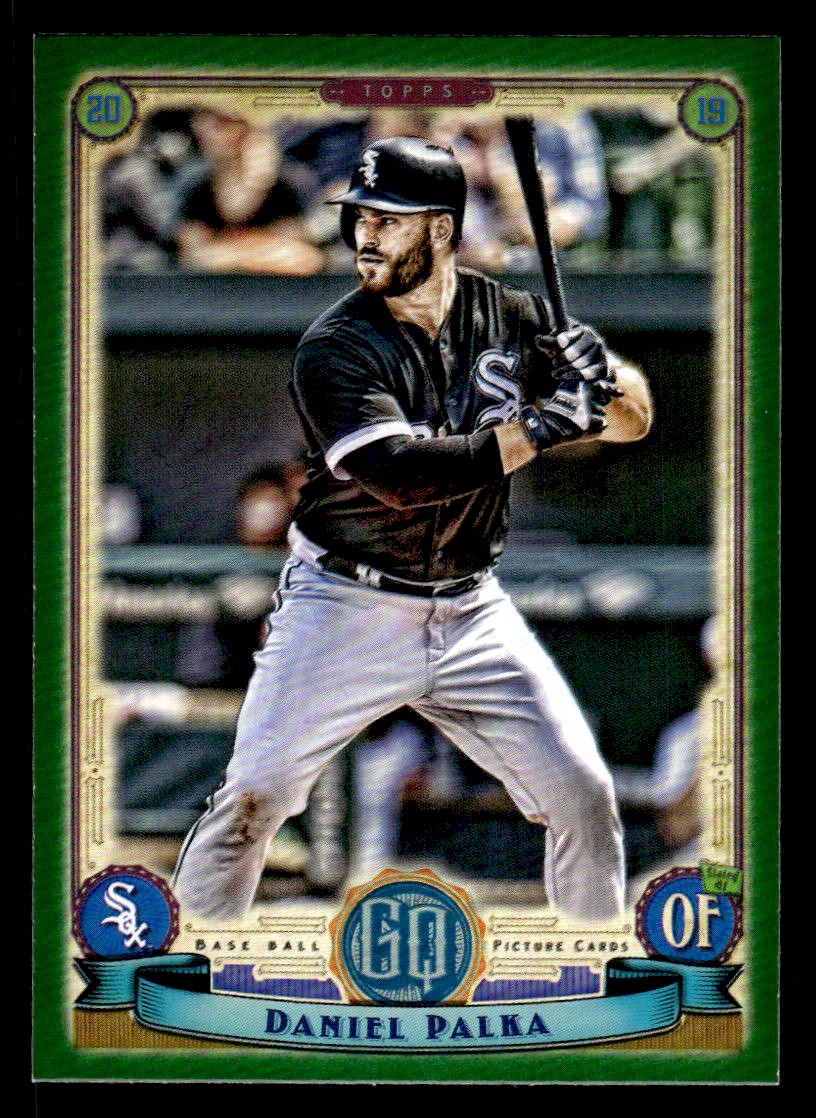 2019 Topps Gypsy Queen #123 Daniel Palka Green Card Chicago White Sox