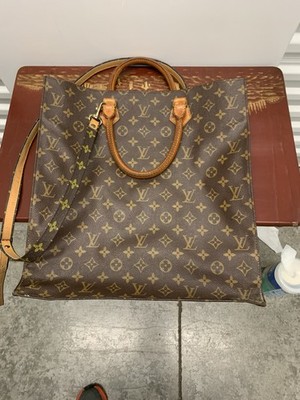 Vintage Louis Vuitton Mongram Canvas Tote Purse Satchel