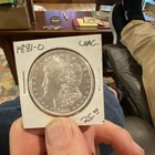 1881-O Morgan Silver Dollar $1 New Orleans Mint Silver Uncirculated Uncertified