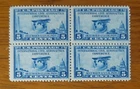 Vintage US Stamp #650 Aeronautics Conference - Block Of Four MNH OG - CV $28