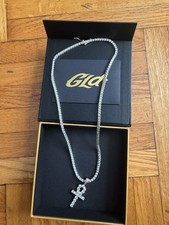 Diamond Tennis Necklace in White Gold- 3mm