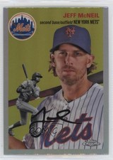 2023 Topps Chrome Platinum Anniversary Refractor Jeff McNeil #393 9e1