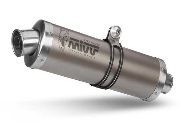 Endrohr SchalldäMpfer Mivv Oval Titan Yamaha Tenere 700 2019>2025-image