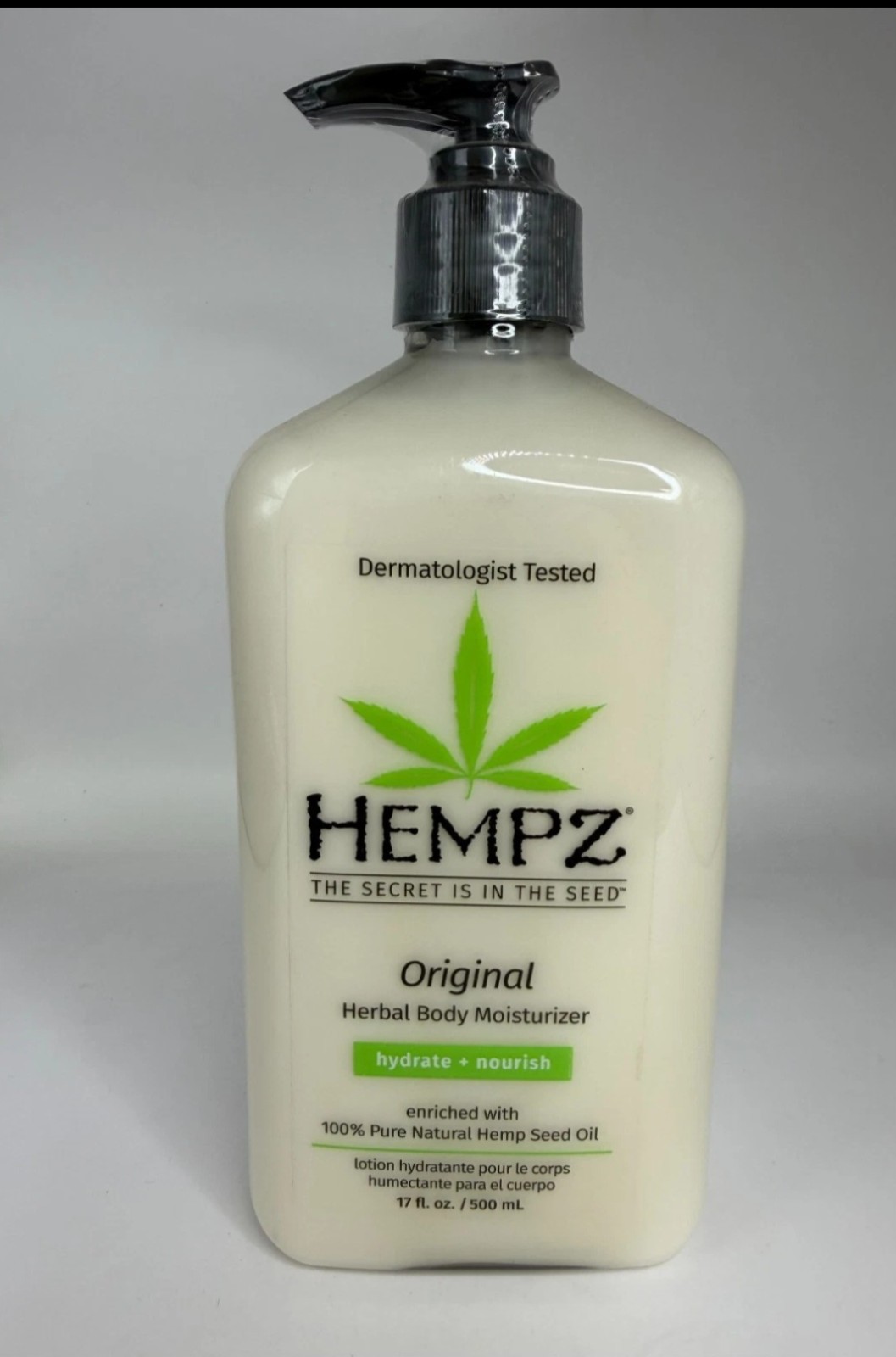 Hemp Seed Oil 17 Fl Oz