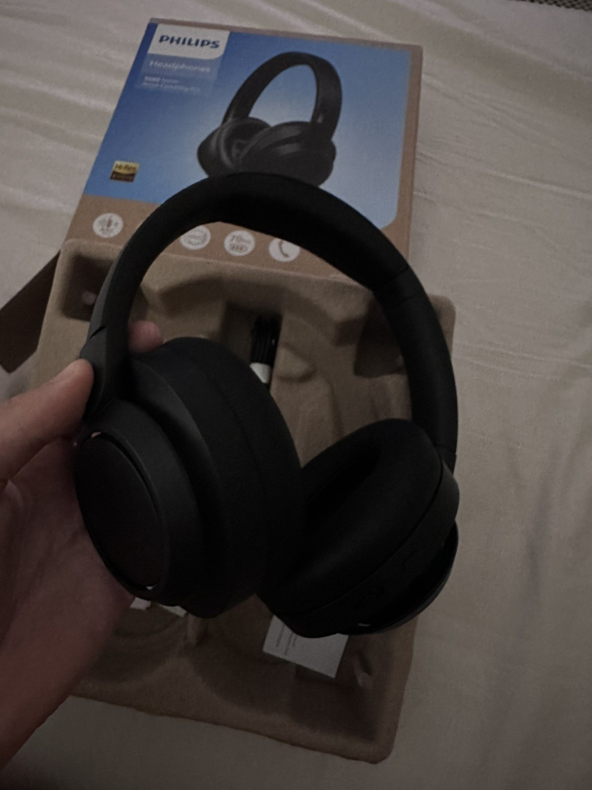 Casque bluetooth Philips sport étanche pour le running et le fitness