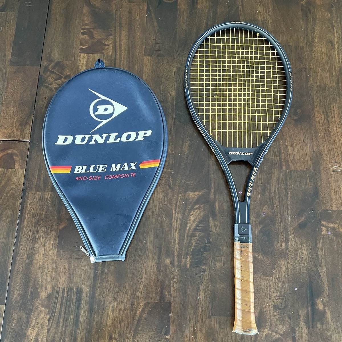 ヴィンテージ　DUNLOP BLUE MAX 95 ダンロップ　硬式ラケット Vintage 1980's Dunlop Blue Max Mid-Size Composite Tennis Racquet