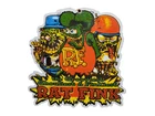 VINTAGE RAT FINK PORCELAIN SIGN OLD ED ROTH HOT ROD ENGINE RACE CAR SERVICE PART
