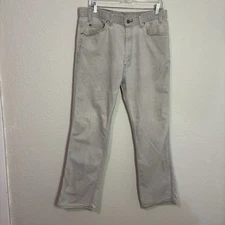 Vintage Levi’s Action Jeans Gray Denim Made in USA W36 L32 533 Bootcut Western