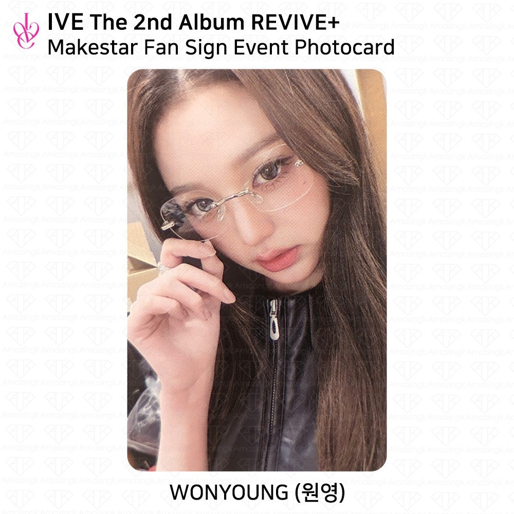 IVE The 2nd Album REVIVE+ MakeStar 1st Fan Sign Event Photocard | eBay