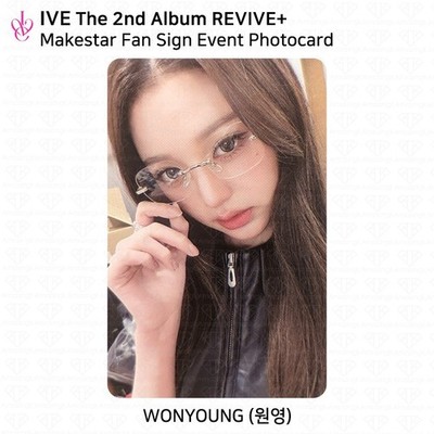 IVE The 2nd Album REVIVE+ MakeStar 1st Fan Sign Event Photocard | eBay