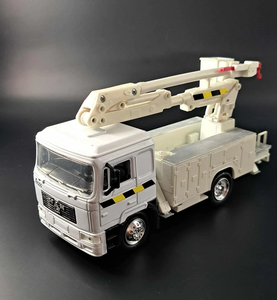 NEW RAY 15493 1/43 MAN F2000 CAMION ELEVATEUR PLATEFORME MOBILE 2000 LONGHAULER - Photo 2/4