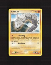 Onix 92/130 Diamond & Pearl Common Pokemon Card DMG on eBay