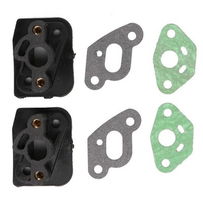 2 Pcs 36F/33 Brush Cutter Carburetor Intake Manifold Connectors Garden Accessory
