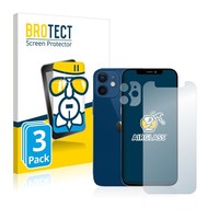 3X Panzerfolie Schutzglas Apple Iphone 12 Mini (Display+Kamera) Displayschutz
