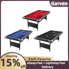 Adults Family 7FT Folding Pool Table Height Adjustable Portable Billiards Full