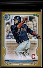 2020 Topps Gypsy Queen Carlos Santana Chrome Box Toppers Gold Refractor #/50 HS
