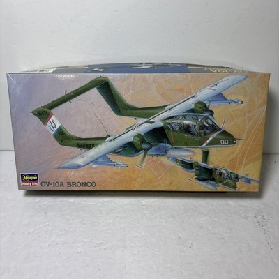 Vintage Hasegawa Rockwell OV-10A Bronco 1/72 Scale Plastic Model Kit 514