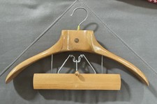 Fratelli Reguitti Heavy Maple Wooden Hanger MCM Coat Pants Skirt Suit