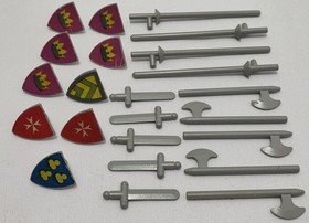 LEGO 375 - 2 Castle Nearly Complete - Missing 7 Parts & Some Stickers - 1978