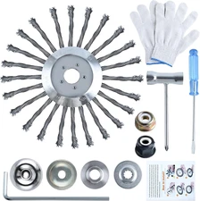 10 Inch Unbreakable Wired Trimmer Blade Steel Wire Cutter Trimmer Head