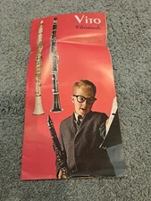 Vintage Vito Clarinet Catalog Sales Brochure G. Leblanc Corp.