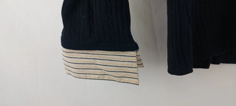 Blusa Spenser Jeremy Mujer Grande Negra Manga Volantes Foto 2 de 4