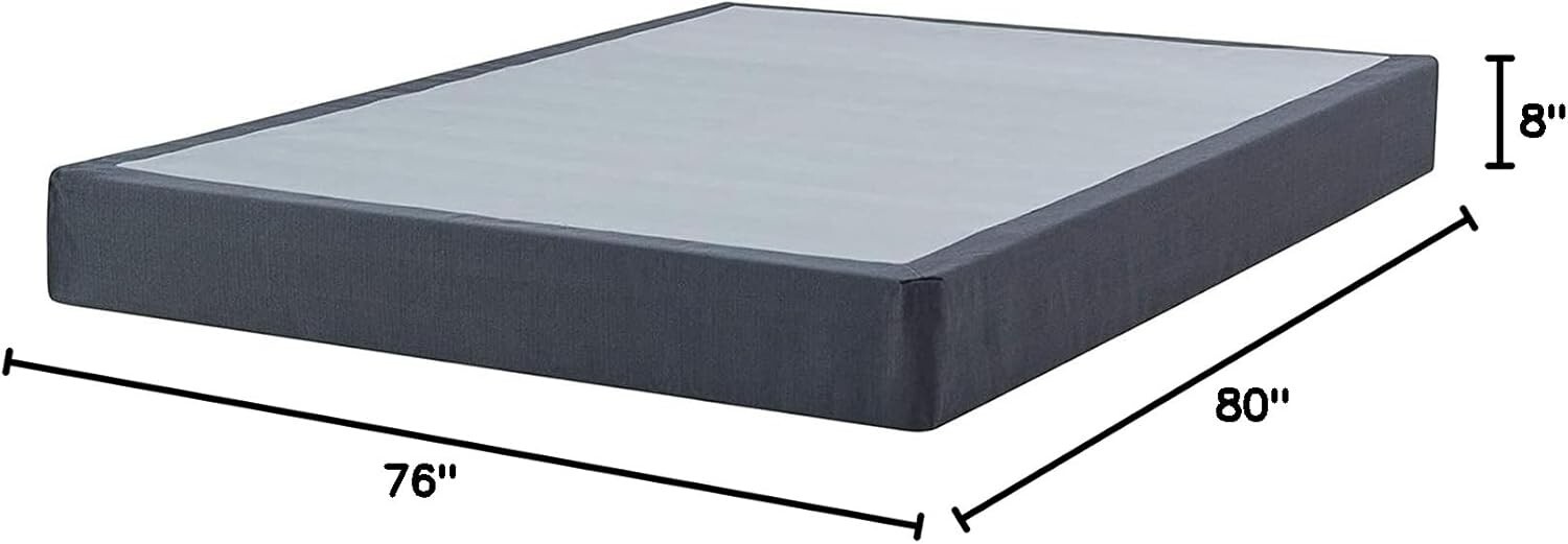 Classic Brands Foundation High Profile Wood 8" Foundation Replacement, Full Size
