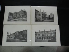 Circa 1894 English Country House Photos - 23 Plates Published By B.T. Bashford