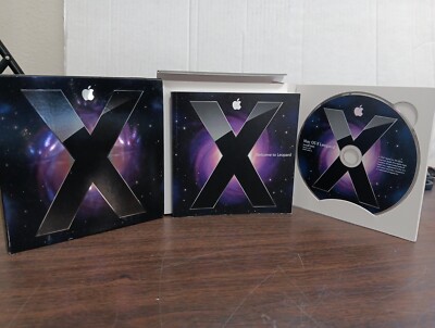 Apple MAC OS X Leopard v10.5.1 Instr. Booklet, Decals, iLife 06