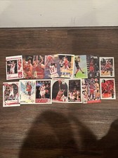 (15) Panini Fleer Chicago Bulls Michael Jordan Scottie Pippen Patrick Williams